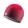 Mütze Sportful Squadra Race Hat Heidelbeere / Tango Rot